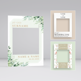 Customisable Wedding Selfie Frame